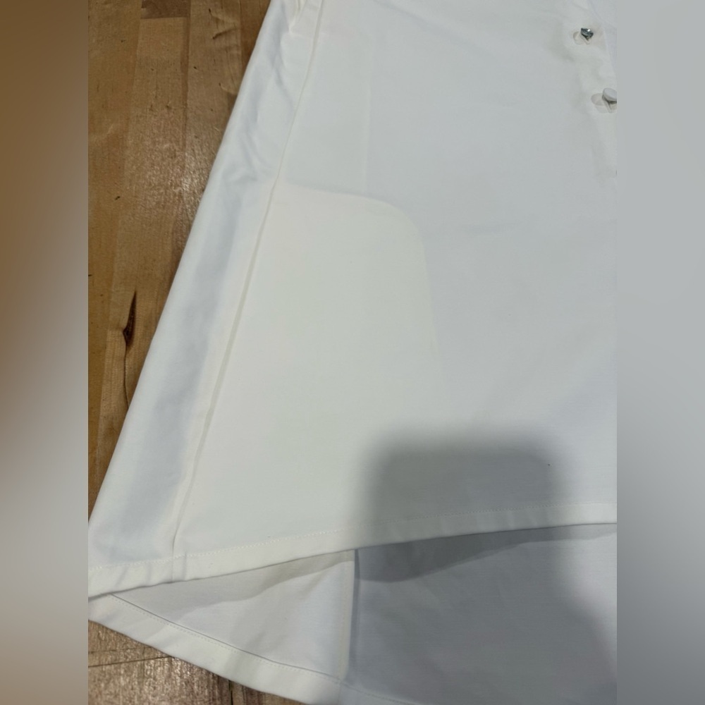 Dior Cream Sleeveless Button-Up Top - Picture 3 of 17